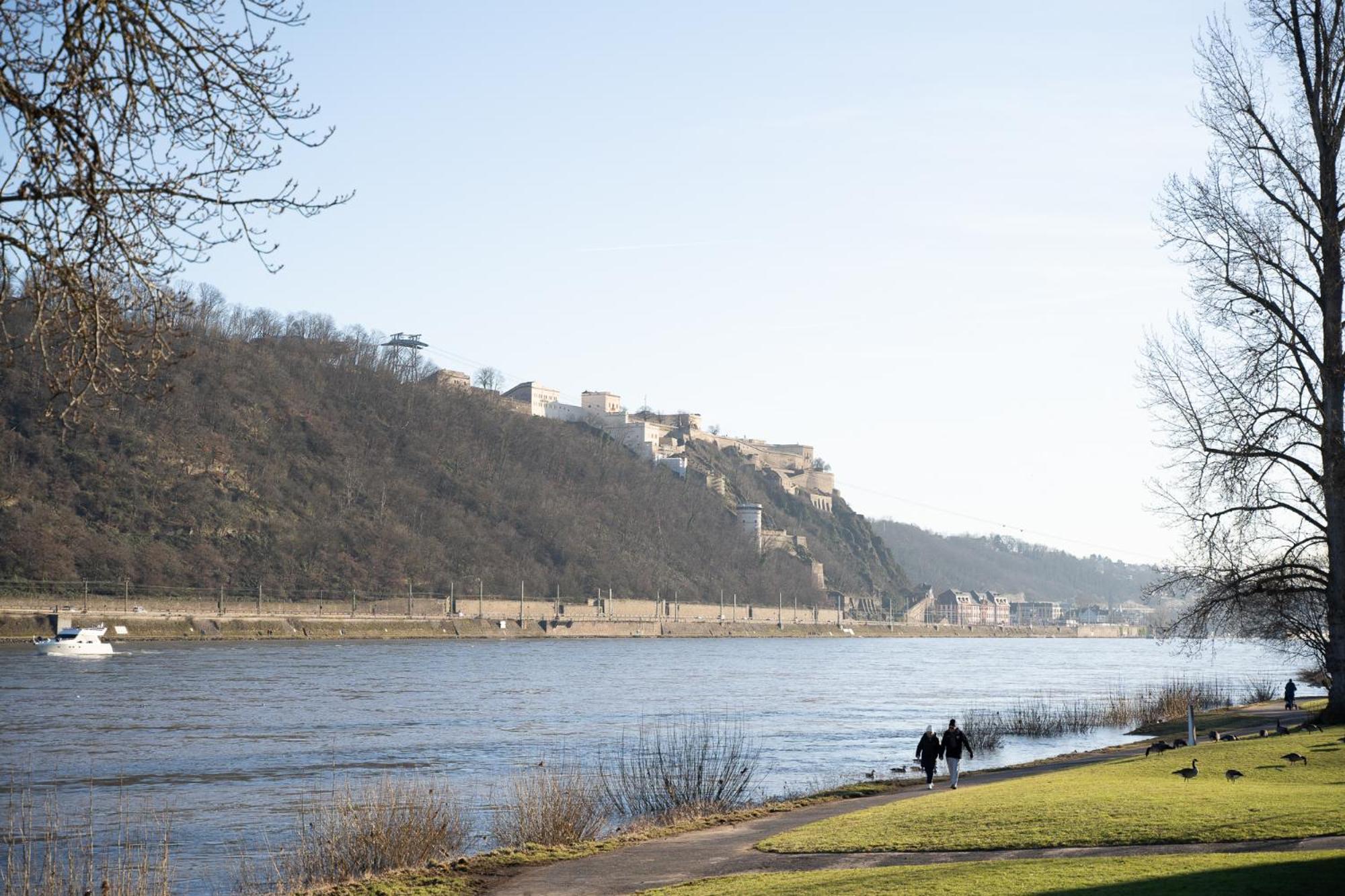Gemuetliche Rheinblick Residenz Daire Koblenz  Dış mekan fotoğraf